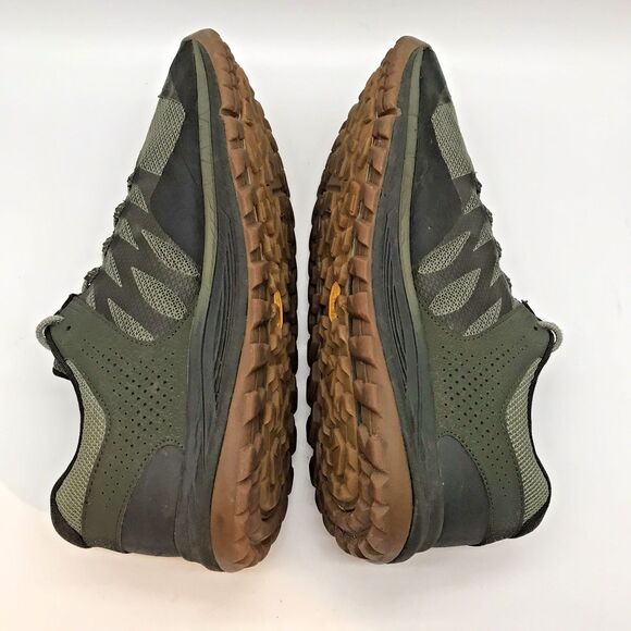 Merrell Nova 2 Trail Running Shoe J035567 Men's 14 Olive Vibram Sole Low Lace Up - Picture 7 of 13